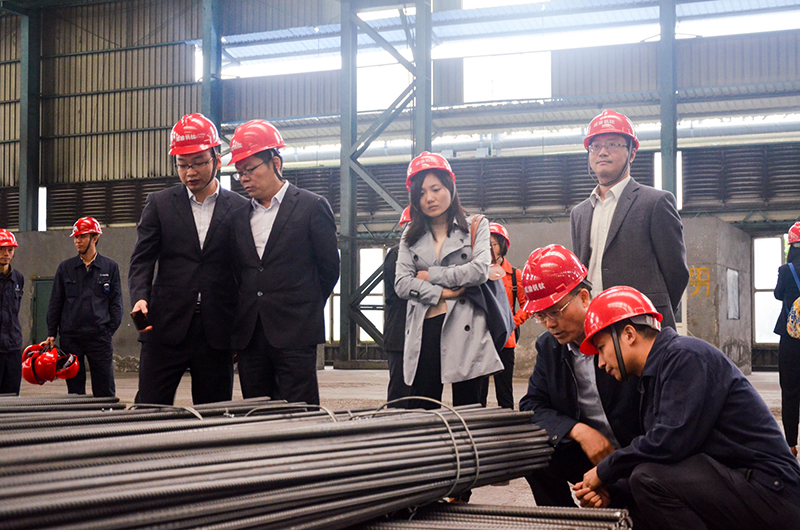 中國(guó)銀行朱鴻飛一行蒞臨川威集團(tuán)連界基地參觀交流(圖2)