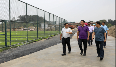 重慶市體育局副局長楊貴山率隊到川威集團連界基地調(diào)研