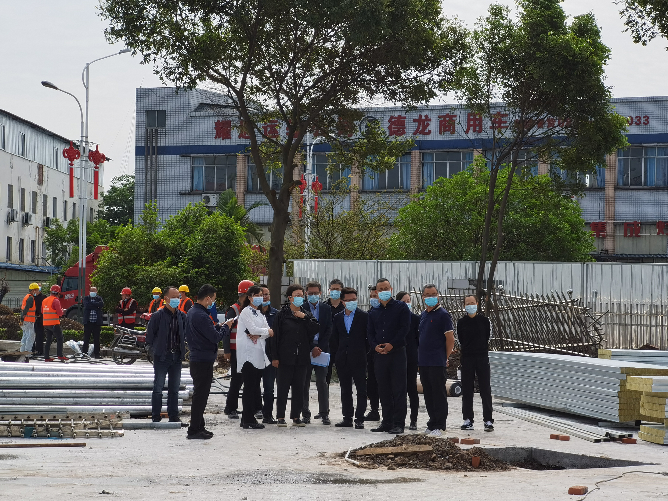 “很好，大家辛苦了” ——內(nèi)江市委書記鄭莉調(diào)研隆昌方艙醫(yī)院