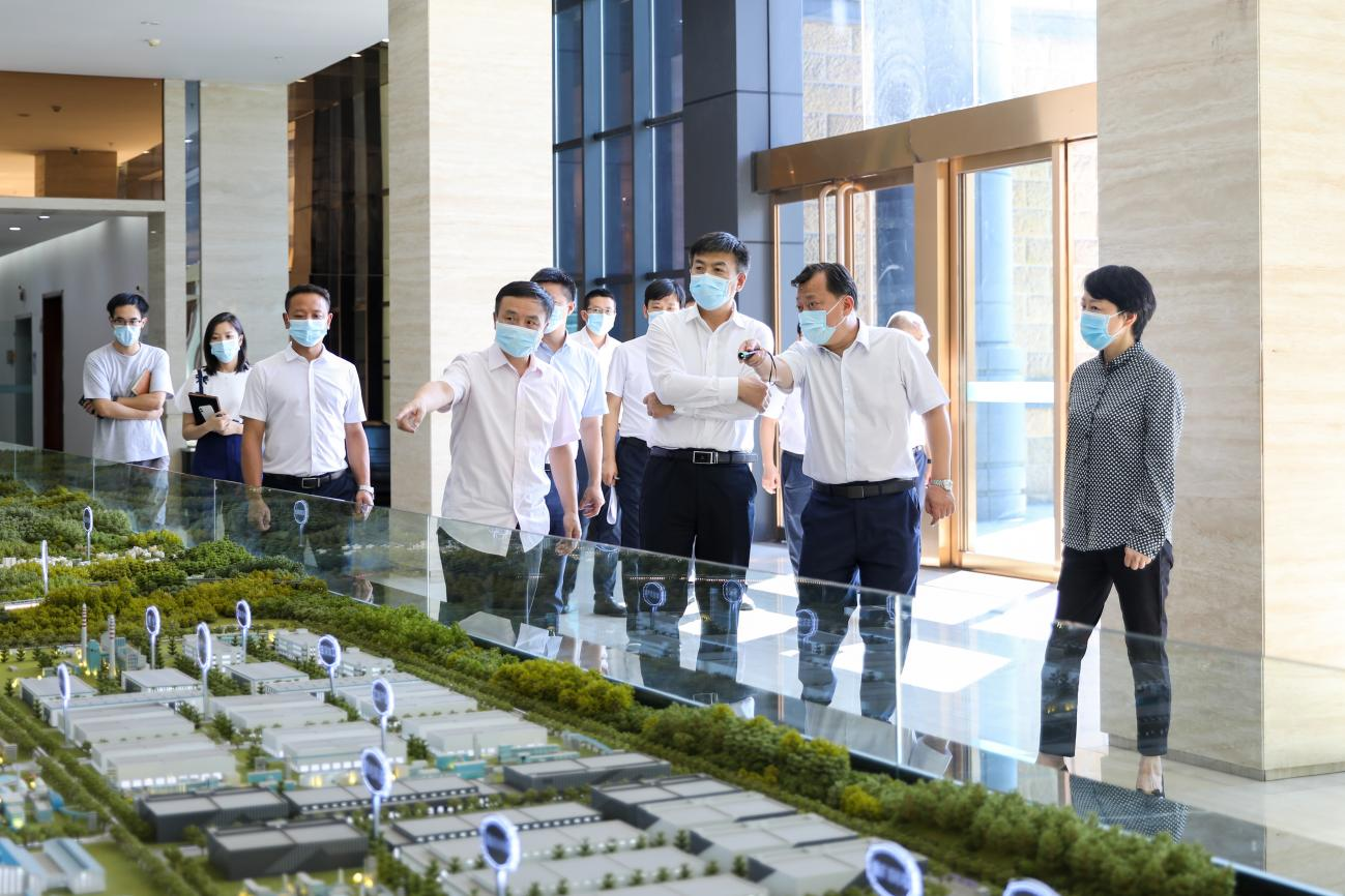 省委常委、組織部部長(zhǎng)于立軍一行到川威連界基地調(diào)研