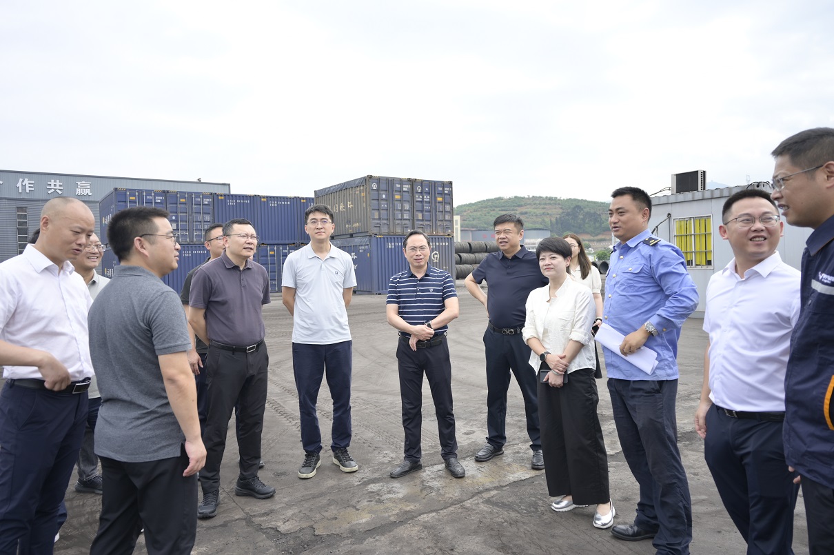 搶抓新機(jī)遇，謀求新合作，匯聚新動(dòng)能——內(nèi)江考察團(tuán)蒞臨通宇物流參觀交流(圖2)