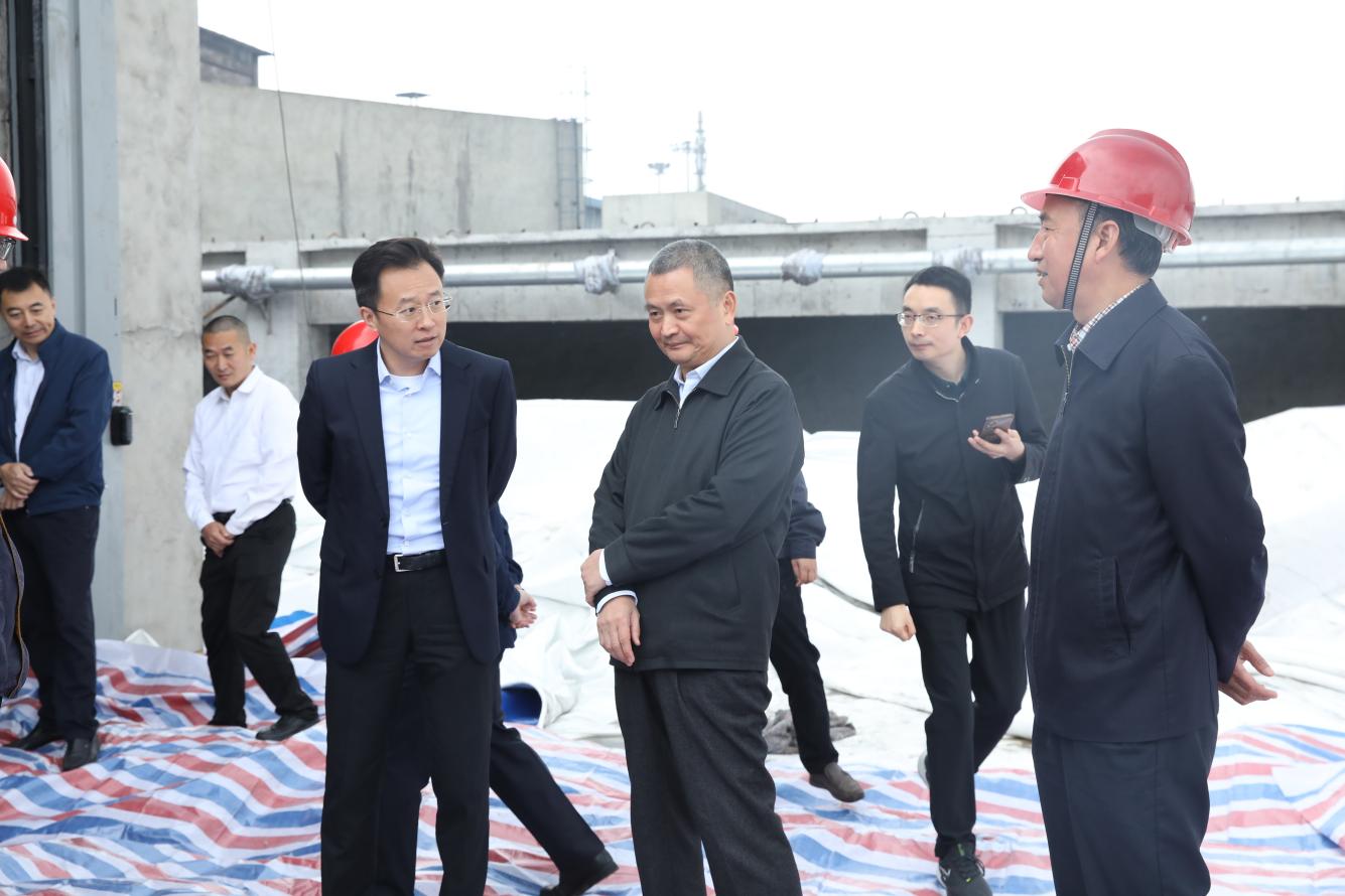 市人大常委會副主任曾云忠、市政府副市長畢勝到川威調(diào)研督導(dǎo)超低排放改造推進情況(圖4)