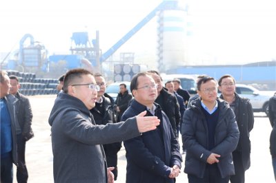 涼山州州委常委、西昌市市委書記馬輝視察通宇物流攀西（裝配建材）物流港
